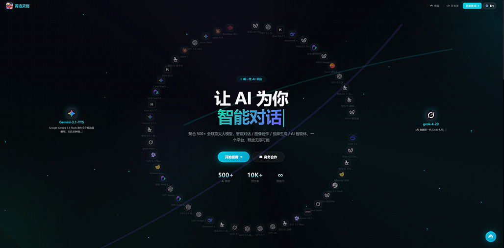 方案展示案例：AI生成内容